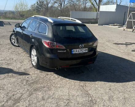 Черный Мазда 6, объемом двигателя 2 л и пробегом 252 тыс. км за 6800 $, фото 2 на Automoto.ua