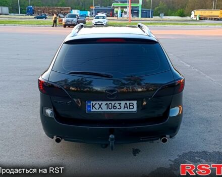 Чорний Мазда 6, об'ємом двигуна 2 л та пробігом 220 тис. км за 6900 $, фото 3 на Automoto.ua