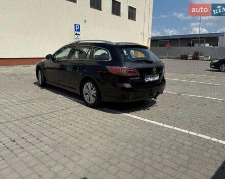 Черный Мазда 6, объемом двигателя 2 л и пробегом 232 тыс. км за 6600 $, фото 1 на Automoto.ua