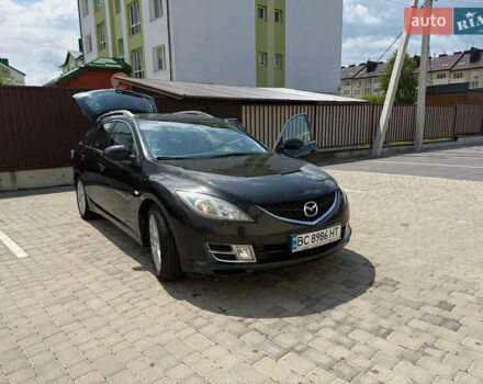 Черный Мазда 6, объемом двигателя 2 л и пробегом 232 тыс. км за 6600 $, фото 3 на Automoto.ua