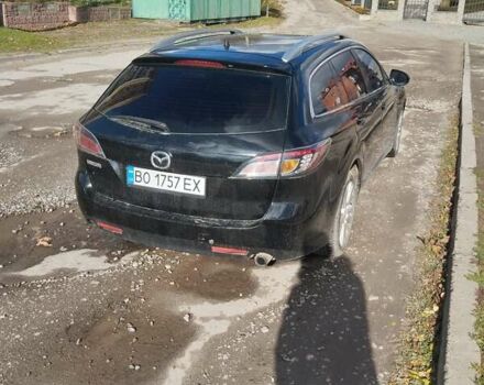 Черный Мазда 6, объемом двигателя 2 л и пробегом 315 тыс. км за 6500 $, фото 2 на Automoto.ua