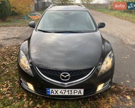 Черный Мазда 6, объемом двигателя 2 л и пробегом 260 тыс. км за 8500 $, фото 2 на Automoto.ua