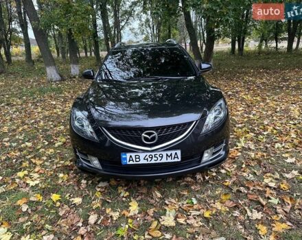 Черный Мазда 6, объемом двигателя 2.2 л и пробегом 291 тыс. км за 6000 $, фото 3 на Automoto.ua