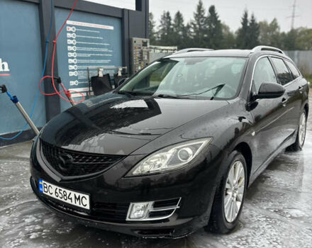 Черный Мазда 6, объемом двигателя 2 л и пробегом 250 тыс. км за 5899 $, фото 2 на Automoto.ua