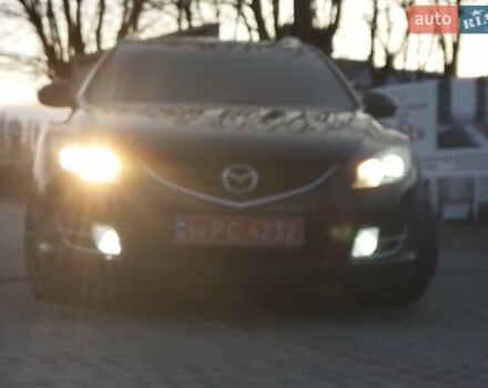 Черный Мазда 6, объемом двигателя 2.2 л и пробегом 235 тыс. км за 6750 $, фото 11 на Automoto.ua
