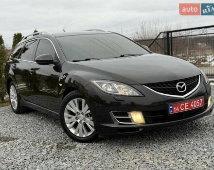 Черный Мазда 6, объемом двигателя 2.2 л и пробегом 250 тыс. км за 6150 $, фото 4 на Automoto.ua