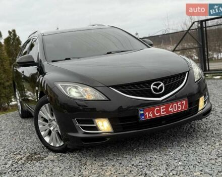 Черный Мазда 6, объемом двигателя 2.2 л и пробегом 250 тыс. км за 6150 $, фото 6 на Automoto.ua