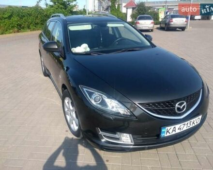 Черный Мазда 6, объемом двигателя 2 л и пробегом 195 тыс. км за 7300 $, фото 9 на Automoto.ua