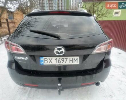 Черный Мазда 6, объемом двигателя 2 л и пробегом 276 тыс. км за 6700 $, фото 4 на Automoto.ua