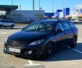 Черный Мазда 6, объемом двигателя 2 л и пробегом 335 тыс. км за 5250 $, фото 1 на Automoto.ua