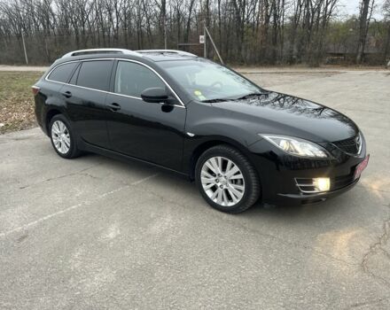 Черный Мазда 6, объемом двигателя 2 л и пробегом 180 тыс. км за 7600 $, фото 3 на Automoto.ua