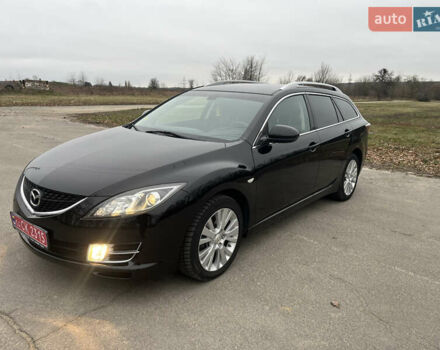 Черный Мазда 6, объемом двигателя 2 л и пробегом 180 тыс. км за 7600 $, фото 4 на Automoto.ua