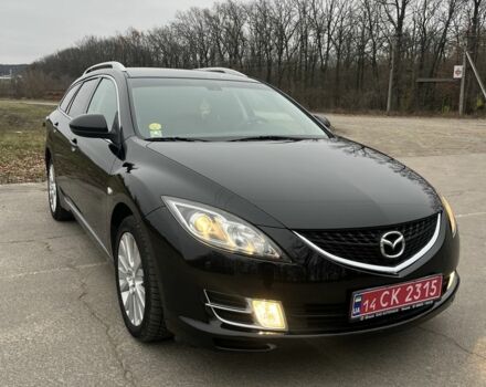 Черный Мазда 6, объемом двигателя 2 л и пробегом 180 тыс. км за 7600 $, фото 2 на Automoto.ua