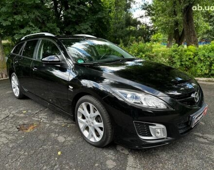 Черный Мазда 6, объемом двигателя 2.2 л и пробегом 214 тыс. км за 7990 $, фото 2 на Automoto.ua