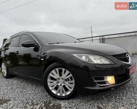 Черный Мазда 6, объемом двигателя 2.2 л и пробегом 250 тыс. км за 6150 $, фото 9 на Automoto.ua