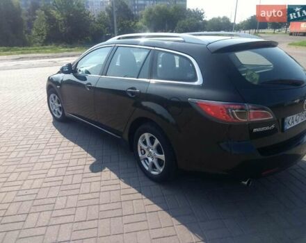 Черный Мазда 6, объемом двигателя 2 л и пробегом 195 тыс. км за 7300 $, фото 3 на Automoto.ua