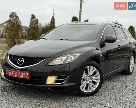 Черный Мазда 6, объемом двигателя 2.2 л и пробегом 250 тыс. км за 6150 $, фото 103 на Automoto.ua