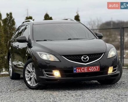 Черный Мазда 6, объемом двигателя 2.2 л и пробегом 250 тыс. км за 6150 $, фото 1 на Automoto.ua