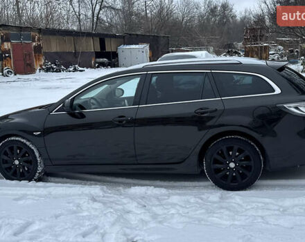 Черный Мазда 6, объемом двигателя 2.15 л и пробегом 225 тыс. км за 6300 $, фото 4 на Automoto.ua