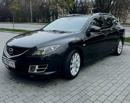 Черный Мазда 6, объемом двигателя 2 л и пробегом 235 тыс. км за 9200 $, фото 2 на Automoto.ua
