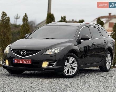 Черный Мазда 6, объемом двигателя 2.2 л и пробегом 250 тыс. км за 6150 $, фото 101 на Automoto.ua