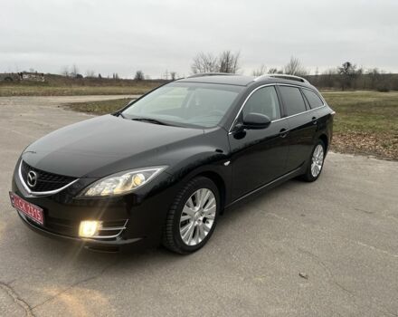 Черный Мазда 6, объемом двигателя 2 л и пробегом 180 тыс. км за 7600 $, фото 4 на Automoto.ua