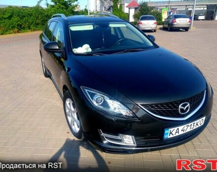 Черный Мазда 6, объемом двигателя 2 л и пробегом 200 тыс. км за 7200 $, фото 7 на Automoto.ua