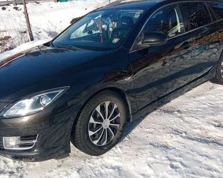 Чорний Мазда 6, об'ємом двигуна 2 л та пробігом 223 тис. км за 8200 $, фото 1 на Automoto.ua