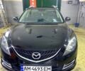 Черный Мазда 6, объемом двигателя 1.8 л и пробегом 220 тыс. км за 5800 $, фото 1 на Automoto.ua