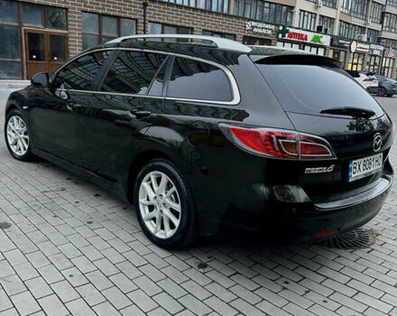 Черный Мазда 6, объемом двигателя 2 л и пробегом 235 тыс. км за 9200 $, фото 3 на Automoto.ua