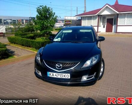 Черный Мазда 6, объемом двигателя 2 л и пробегом 200 тыс. км за 7200 $, фото 2 на Automoto.ua
