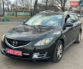 Черный Мазда 6, объемом двигателя 2 л и пробегом 203 тыс. км за 7550 $, фото 1 на Automoto.ua
