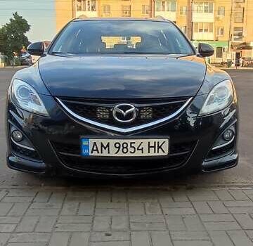 Черный Мазда 6, объемом двигателя 2.18 л и пробегом 307 тыс. км за 7350 $, фото 16 на Automoto.ua