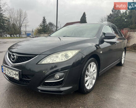 Черный Мазда 6, объемом двигателя 2.18 л и пробегом 236 тыс. км за 6499 $, фото 1 на Automoto.ua