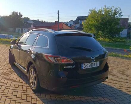 Черный Мазда 6, объемом двигателя 2.2 л и пробегом 256 тыс. км за 7100 $, фото 1 на Automoto.ua