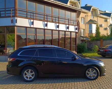Черный Мазда 6, объемом двигателя 2.2 л и пробегом 256 тыс. км за 7100 $, фото 6 на Automoto.ua