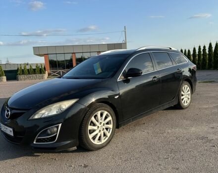 Черный Мазда 6, объемом двигателя 2.2 л и пробегом 304 тыс. км за 7500 $, фото 2 на Automoto.ua