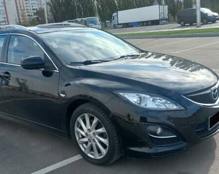 Черный Мазда 6, объемом двигателя 2.2 л и пробегом 241 тыс. км за 3800 $, фото 7 на Automoto.ua