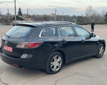 Черный Мазда 6, объемом двигателя 2 л и пробегом 203 тыс. км за 7850 $, фото 4 на Automoto.ua