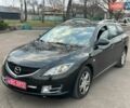 Черный Мазда 6, объемом двигателя 2 л и пробегом 203 тыс. км за 7850 $, фото 1 на Automoto.ua