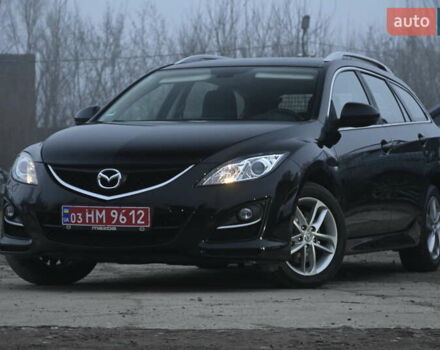 Черный Мазда 6, объемом двигателя 2 л и пробегом 191 тыс. км за 7999 $, фото 6 на Automoto.ua