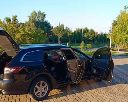 Черный Мазда 6, объемом двигателя 2.2 л и пробегом 256 тыс. км за 7100 $, фото 21 на Automoto.ua