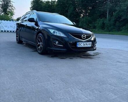 Черный Мазда 6, объемом двигателя 2.2 л и пробегом 414 тыс. км за 6500 $, фото 3 на Automoto.ua