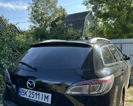 Черный Мазда 6, объемом двигателя 2.2 л и пробегом 304 тыс. км за 7500 $, фото 4 на Automoto.ua