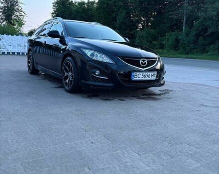 Черный Мазда 6, объемом двигателя 2.2 л и пробегом 414 тыс. км за 6500 $, фото 7 на Automoto.ua