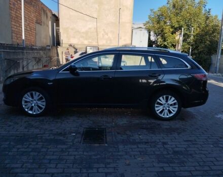 Черный Мазда 6, объемом двигателя 2 л и пробегом 270 тыс. км за 6800 $, фото 1 на Automoto.ua