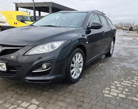 Черный Мазда 6, объемом двигателя 2.2 л и пробегом 307 тыс. км за 5900 $, фото 2 на Automoto.ua