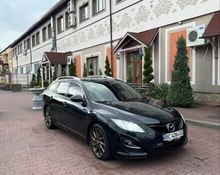 Черный Мазда 6, объемом двигателя 2.2 л и пробегом 320 тыс. км за 7600 $, фото 1 на Automoto.ua