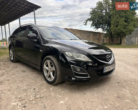 Черный Мазда 6, объемом двигателя 2.18 л и пробегом 321 тыс. км за 6400 $, фото 7 на Automoto.ua