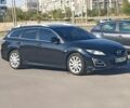 Черный Мазда 6, объемом двигателя 2.2 л и пробегом 210 тыс. км за 8000 $, фото 1 на Automoto.ua